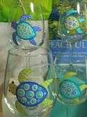 Sea Turtles Wine Glass