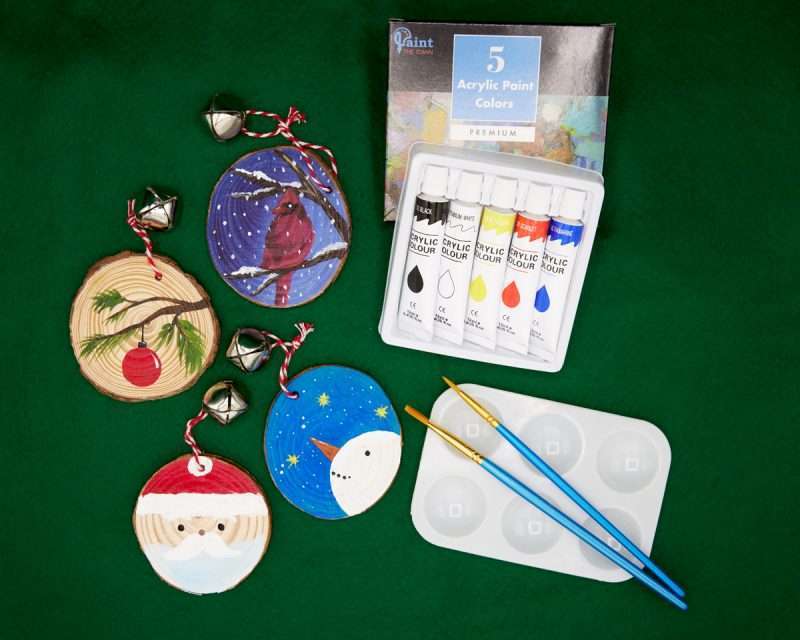 Painting Kit - Holiday Ornaments