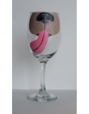 Dog Lick Brown Wine Glass DetailsForm