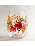 Fall Leaves Wine Glass DetailsForm