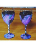 Galaxy Stemmed Wine Glass DetailsForm