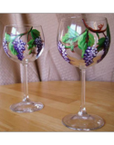 Grapes Wine Glass DetailsForm