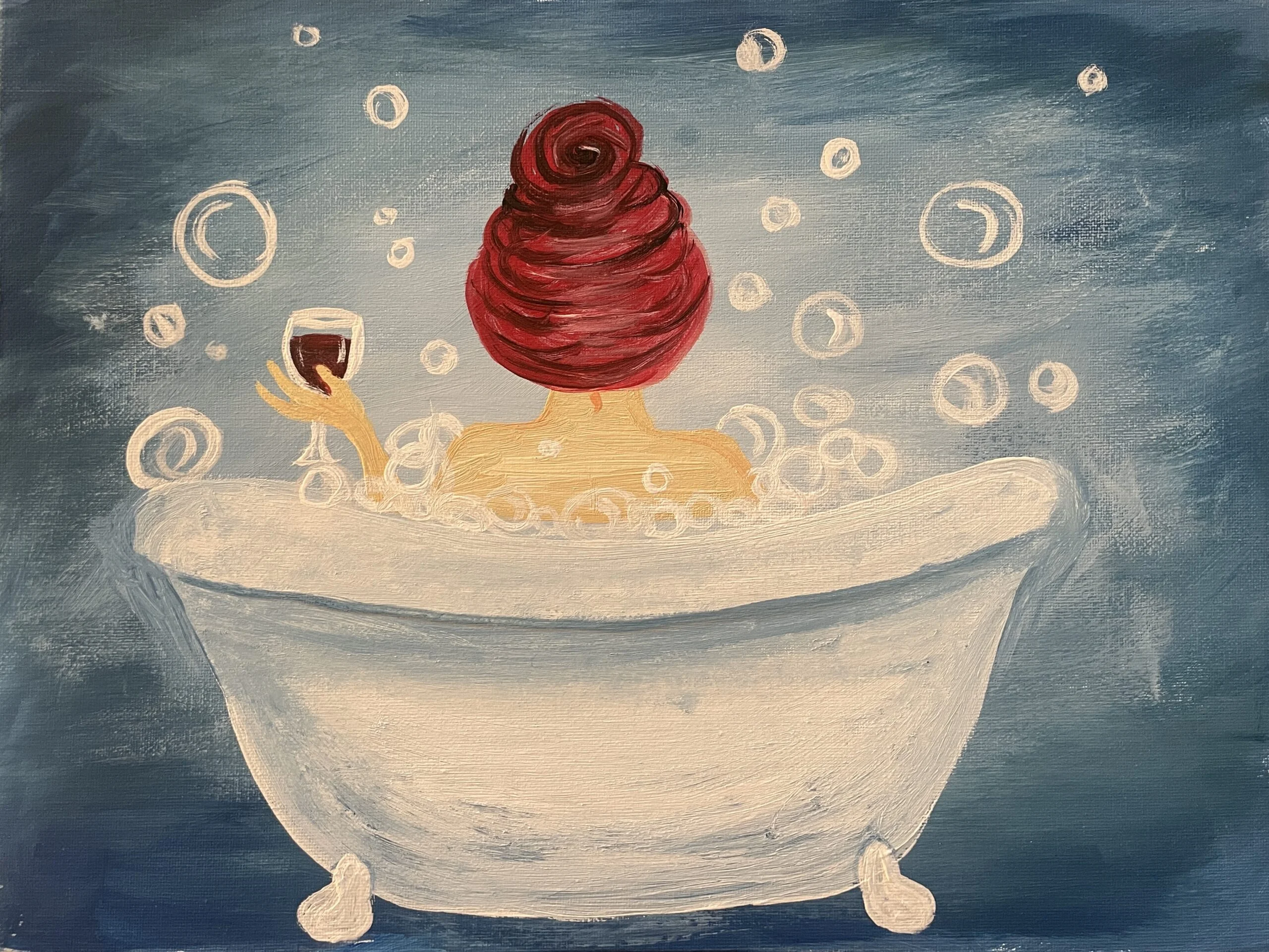 Bubbles Bordeaux Scaled