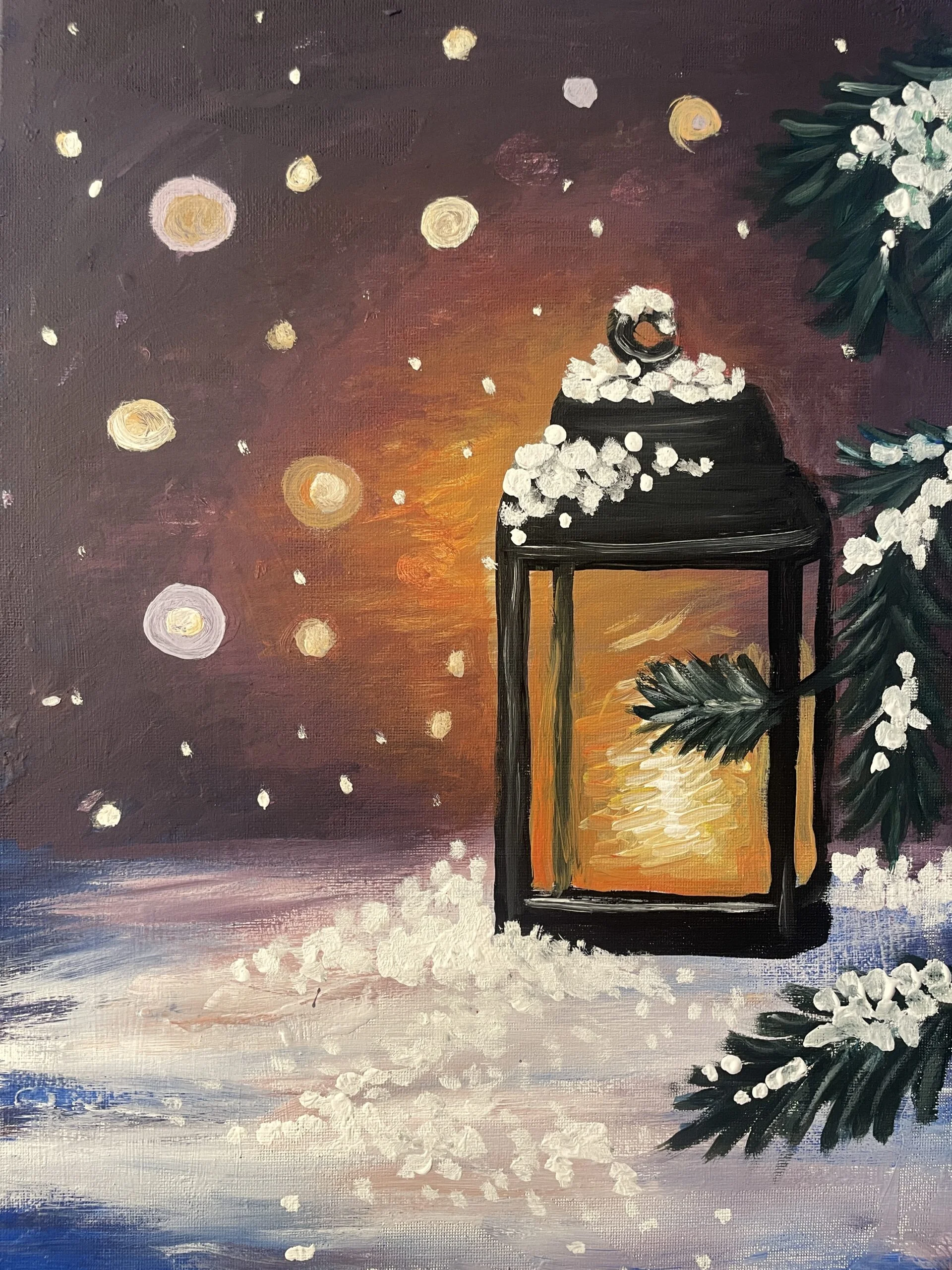 Glow In The Snow Scaled